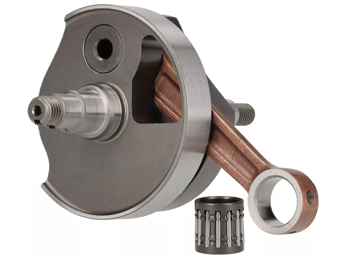 Albero motore -BGM ORIGINAL Standard (cursore rotante)- Vespa PV125, ET3 125, PK80 S, PK125 S (cono Ø 19mm)
