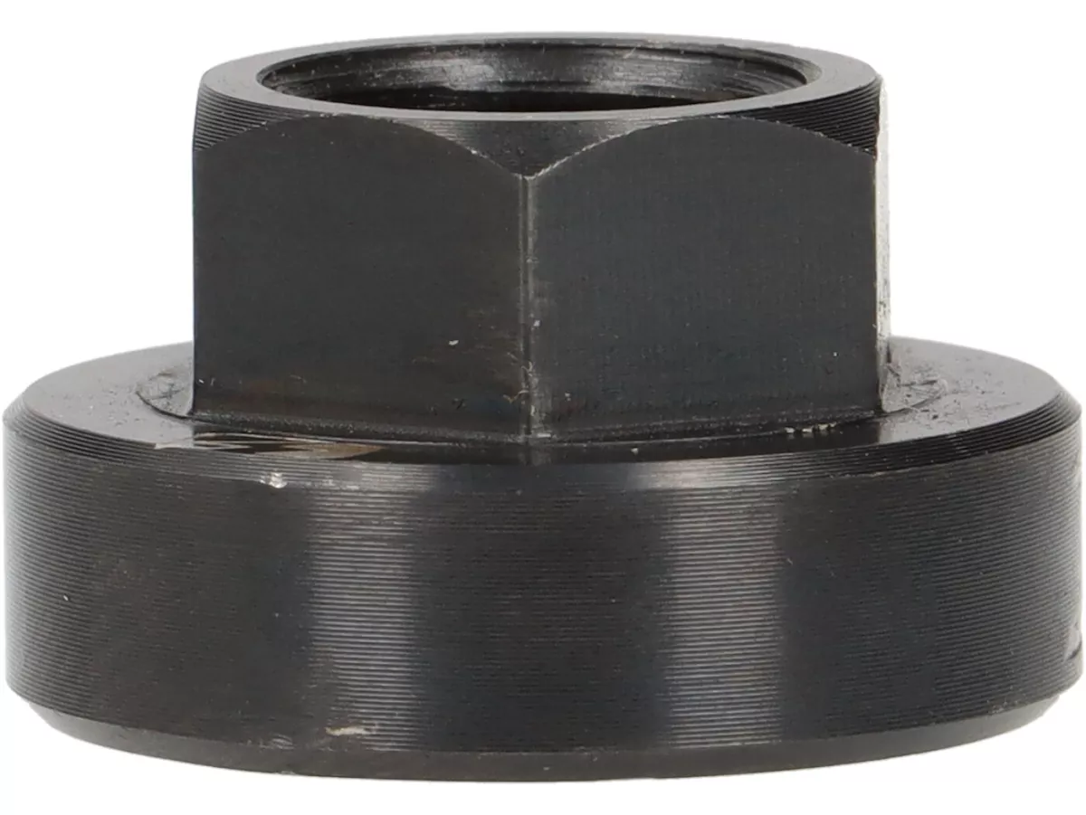 Pole nut M11 x 1.50 (high-strength) collar Ø=22mm h=7mm SW=14 -BGM PRO- Motovespa 160GT - also suitable for VAPE ignition 160 GT