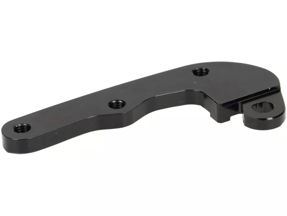 Adaptador pinza de freno -BGM PRO- CNC - Disco sobredimensionado Ø 240mm - Vespa GTS con sistema de freno Nissin -Keyless a partir de 2023- para llanta de 13 pulgadas
