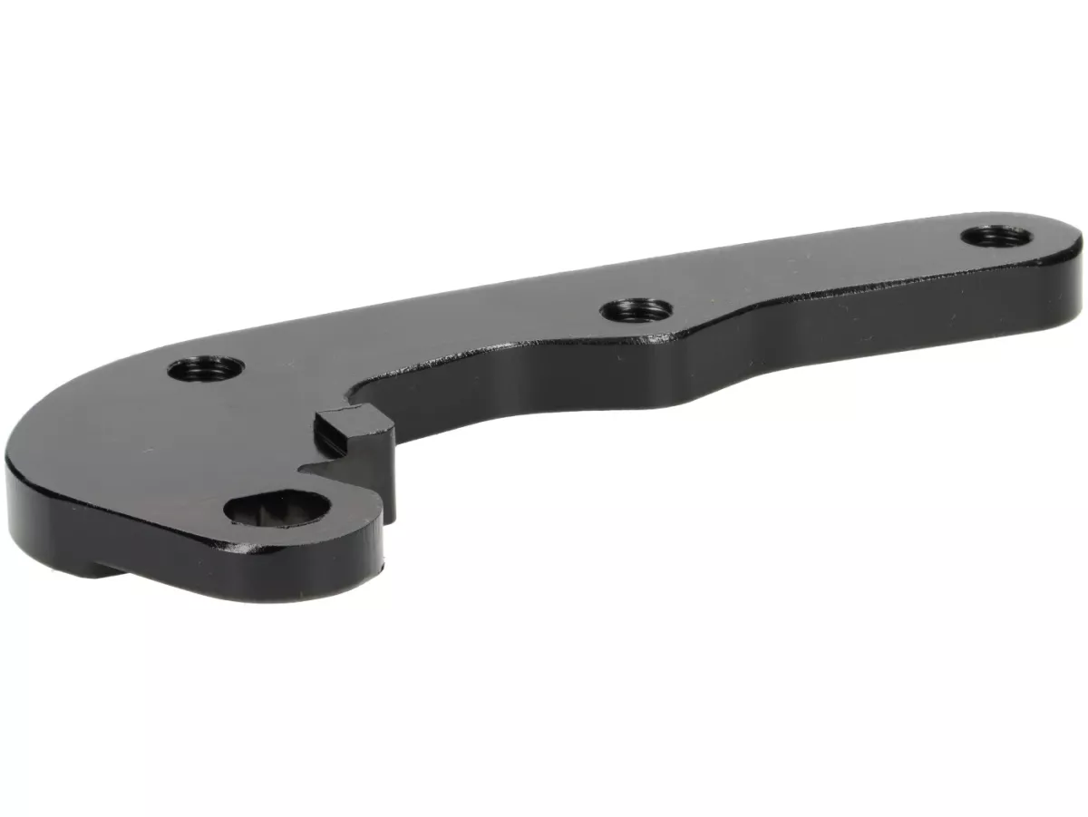 Adaptador pinza de freno -BGM PRO- CNC - Disco sobredimensionado Ø 240mm - Vespa GTS con sistema de freno Nissin -Keyless a partir de 2023- para llanta de 13 pulgadas