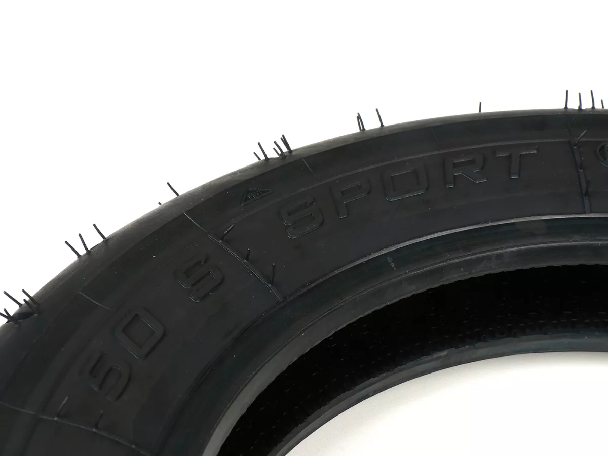 Pneu -BGM Sport (fabriqué en Allemagne par Heidenau)- 3.00 - 10 pouces TT/TL 50S 180 km/h (reinforced)