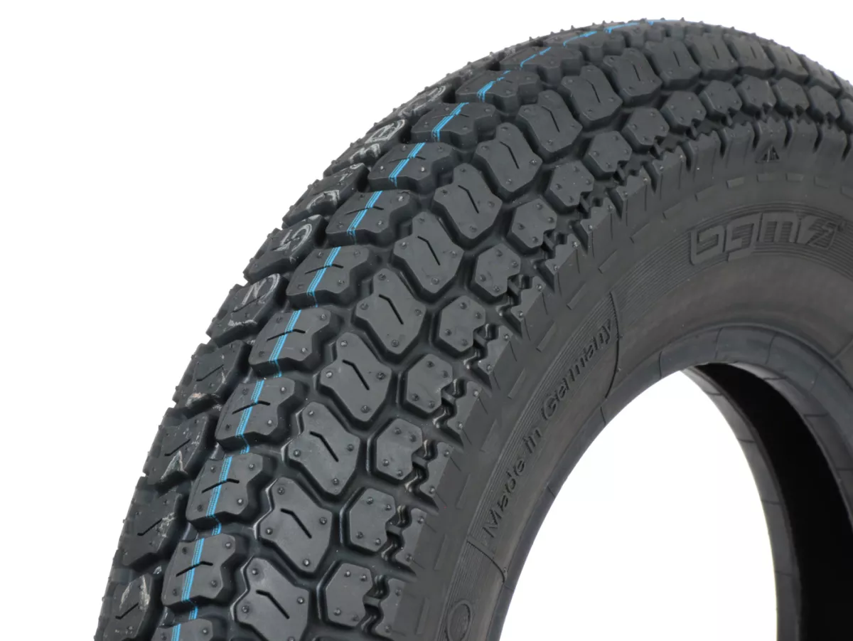 Kit de pneus -3x-BGM Classic (Made in Germany)- 3.50 - 8 pouces (4PR) TT 46P 150 km/h (reinforced) - pour les jantes de tubes uniquement