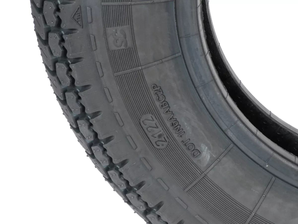 Kit de pneus -3x-BGM Classic (Made in Germany)- 3.50 - 8 pouces (4PR) TT 46P 150 km/h (reinforced) - pour les jantes de tubes uniquement