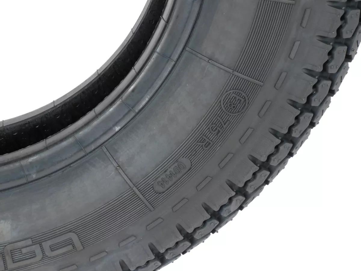Kit de pneus -3x-BGM Classic (Made in Germany)- 3.50 - 8 pouces (4PR) TT 46P 150 km/h (reinforced) - pour les jantes de tubes uniquement