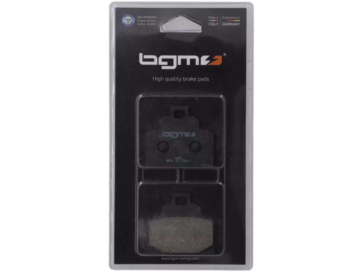 Bremsbeläge -BGM PRO, hinten, Nissin-Bremszange (55,5 x 50 x 7 mm) für Vespa GTS, GTS Super, GTV 125-310ccm (2023-)