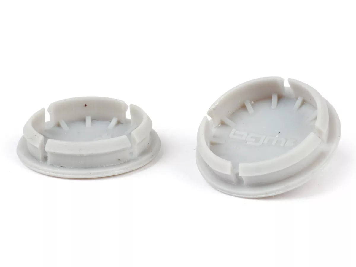 Set med täcklock för spegelhål, omålade -BGM PRO- Vespa GTS Keyless 125-310 Basic, Super, Super Sport, Super Tech