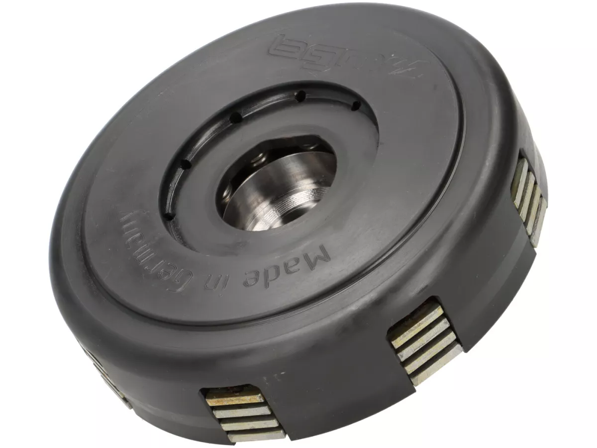 Embrague 24T (64/65) -BGM PRO Superstrong 2.0 Touring CR Ultralube - forro Cosa2 (aluminio 14mm/sinter)- 24 dientes para rueda primaria 64/65T - Vespa PX200, Rally200 -(pre. BGM8724ULT)