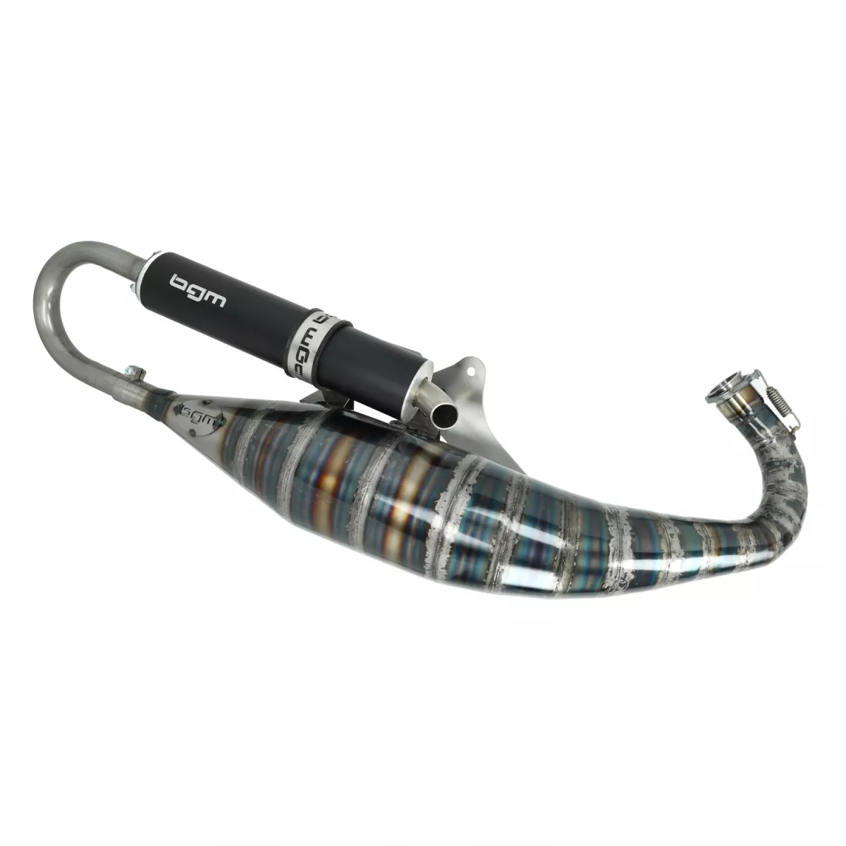 Knalpot -BGM PRO yang dirancang oleh DDL 55mm stroke - Piaggio 125-180cc AC/LC 2-tak Maxi - Gilera Runner FX/FXR 125-180, Italjet Dragster 125-180