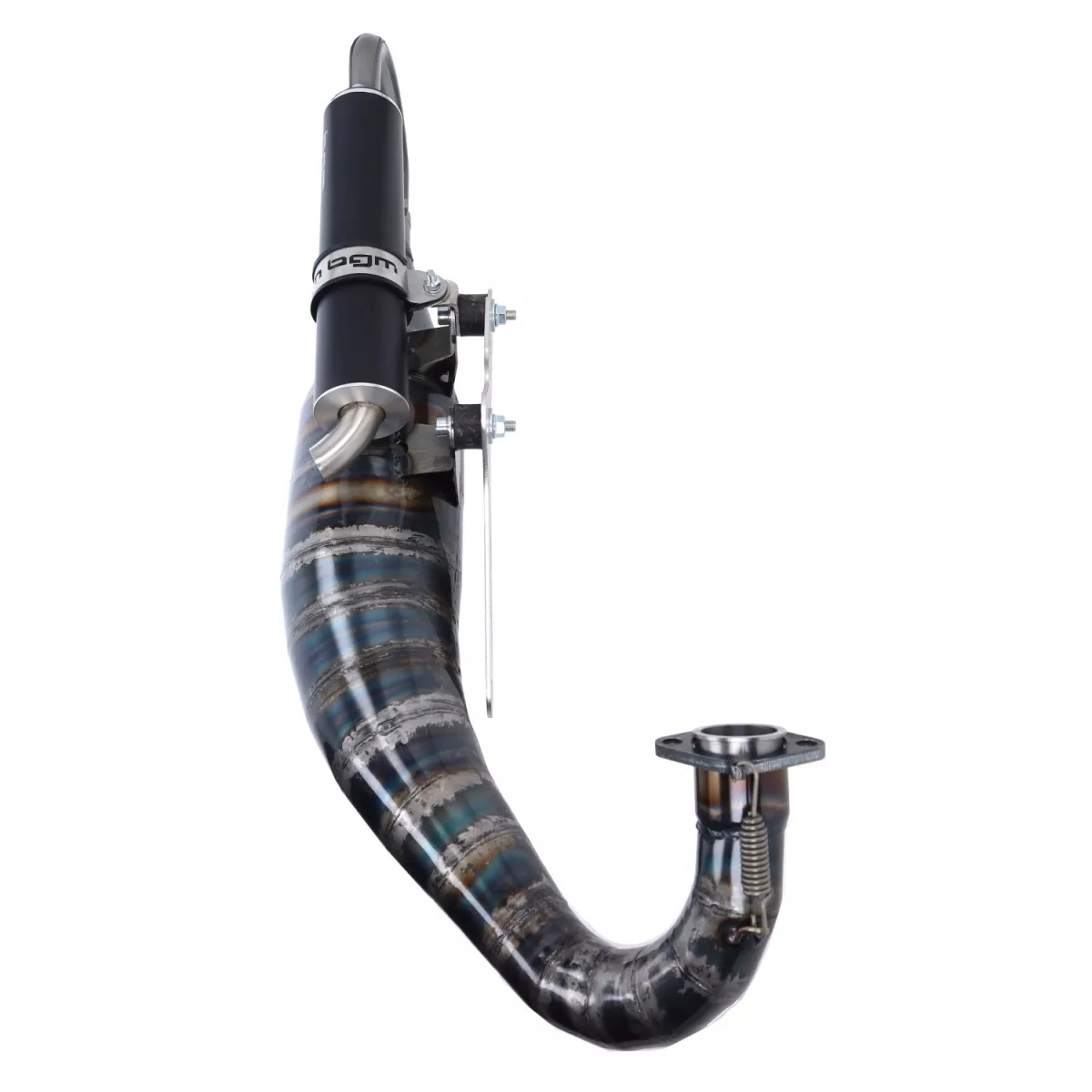 Knalpot -BGM PRO yang dirancang oleh DDL 55mm stroke - Piaggio 125-180cc AC/LC 2-tak Maxi - Gilera Runner FX/FXR 125-180, Italjet Dragster 125-180