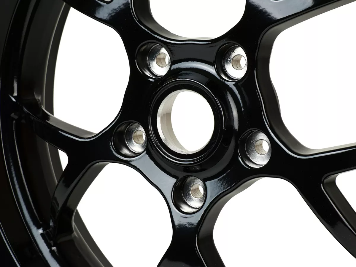 Llanta completa -BGM PRO SPORT 13 pulgadas- MICHELIN City Grip 2 120/70-13 - Vespa GTS, GTS Super, GTV, Sei Giorni, GT 60, GT, GT L 125-310ccm - negro brillante