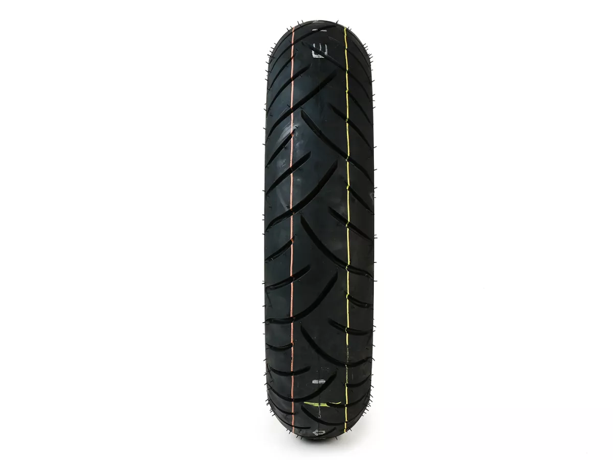 Komplett bakhjul -BGM PRO SPORT 13 tum- DUNLOP ScootSmart 2 130/70-13 - Vespa GTS, GTS Super, GTV, Sei Giorni, GT 60, GT, GT L 125-310cc - svart matt