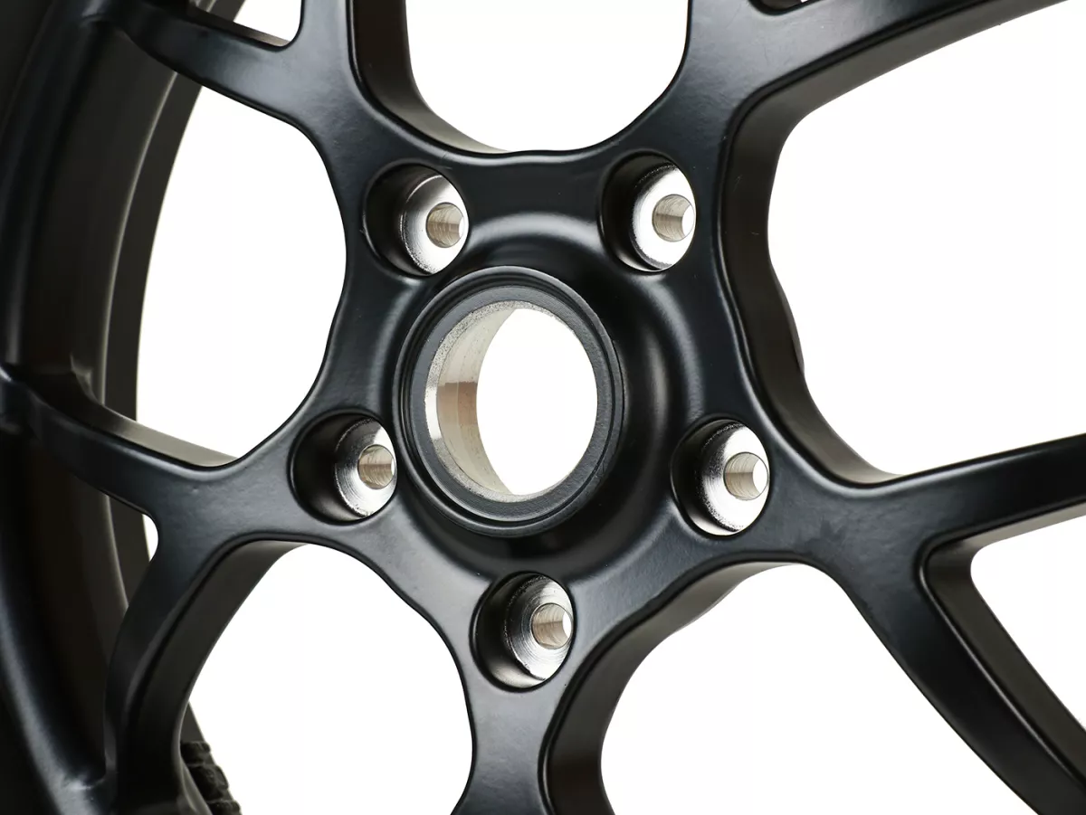 Llanta completa -BGM PRO SPORT 13 pulgadas- DUNLOP ScootSmart 130/60-13 - Vespa GTS, GTS Super, GTV, Sei Giorni, GT 60, GT, GT L 125-310cc - negro mate