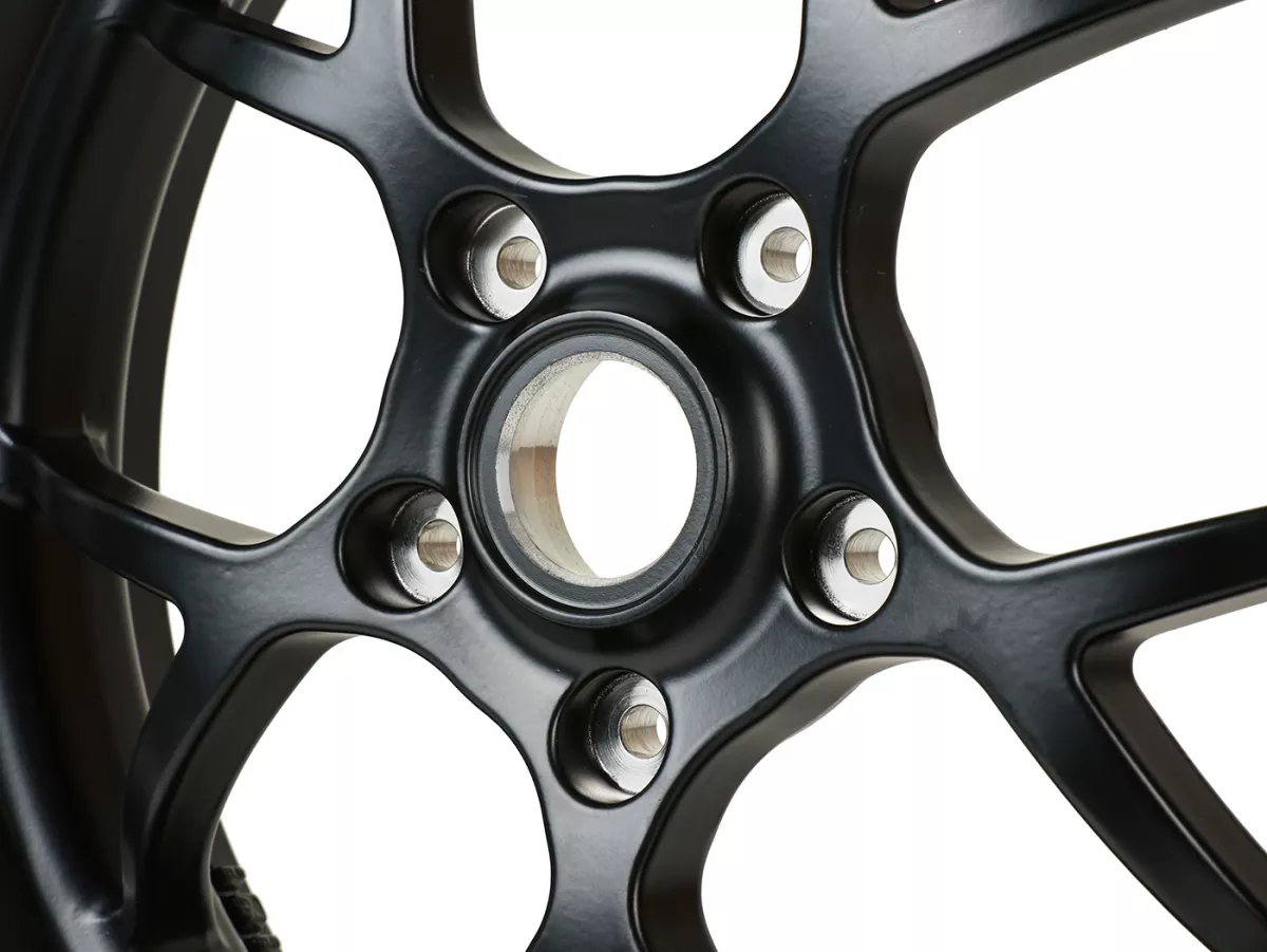Llanta completa -BGM PRO SPORT 13 pulgadas- DUNLOP ScootSmart 140/60-13 - Vespa GTS, GTS Super, GTV, Sei Giorni, GT 60, GT, GT L 125-310cc - negro mate