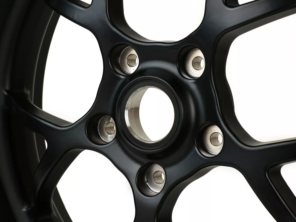 Compleet achterwiel -BGM PRO SPORT 13 inch- MICHELIN City Grip 2 130/70-13 - Vespa GTS, GTS Super, GTV, Sei Giorni, GT 60, GT, GT L 125-310cc - matzwart