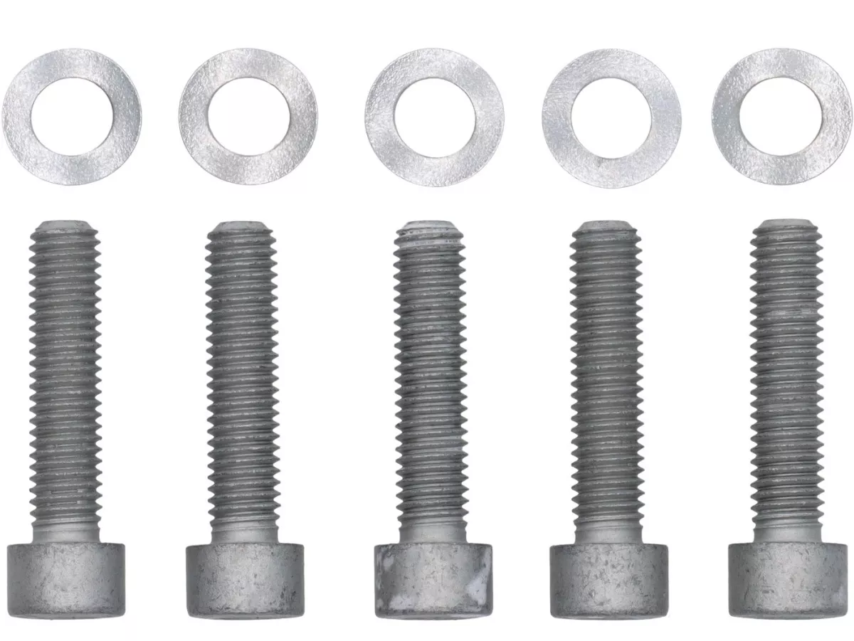 Set of screws - M8 x 35 (strength 8.8) - used for rim -bgm Pro - front, Vespa GTS