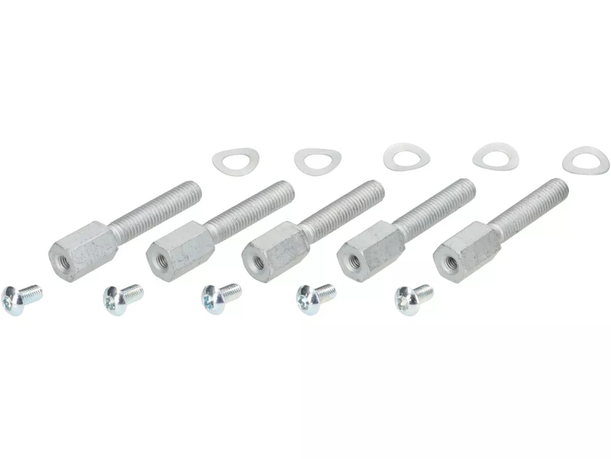 Screw set - M8 x 40 (strength 8.8) - used for rim -bgm Pro - Vespa GTS, rear