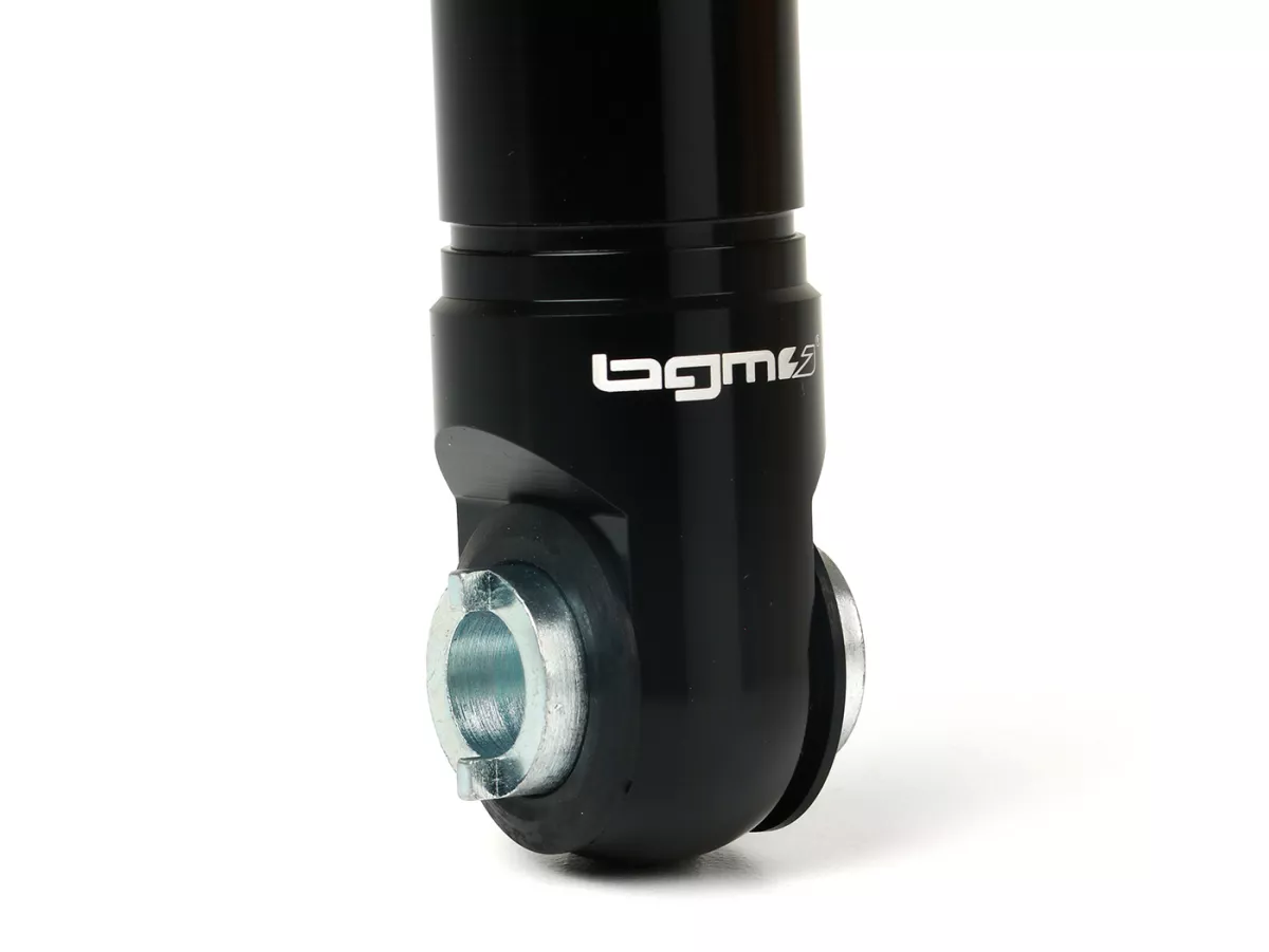 Schokdemper voor -BGM PRO TOURING- Vespa Largeframe Rally180/200 (VSD1T/VSE1T), Sprint150 (VLB1T), GT125 (VNL2T), GTR125 (VNL2T), TS125 (VNL3T), GL150 (VLA1T), Super (VNC/VBC), VNA, VNB, VBA, VBB, Breedframe V30-33, VM, VN, VL, GS150 / GS3 (VS1-5T), ACMA
