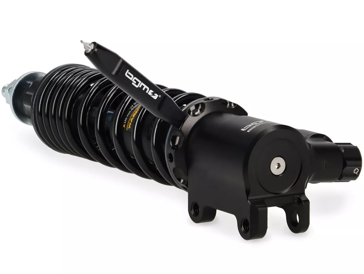 Amortiguador delantero -BGM PRO SC/F16 COMPETITION- 226mm - Vespa GTS 125-300 Keyless Basic, Super, Super Sport, Super Tech - negro