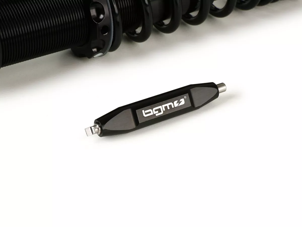 Jeu d'amortisseurs arrière -BGM PRO SC/R1 SPORT V2 - Vespa GT, GTL, GTV, GTS 125, 300, 310 (toutes les années), GTS SUPER 300 HPE, SUPERSPORT 300, SUPERTECH 300 HPE - noir