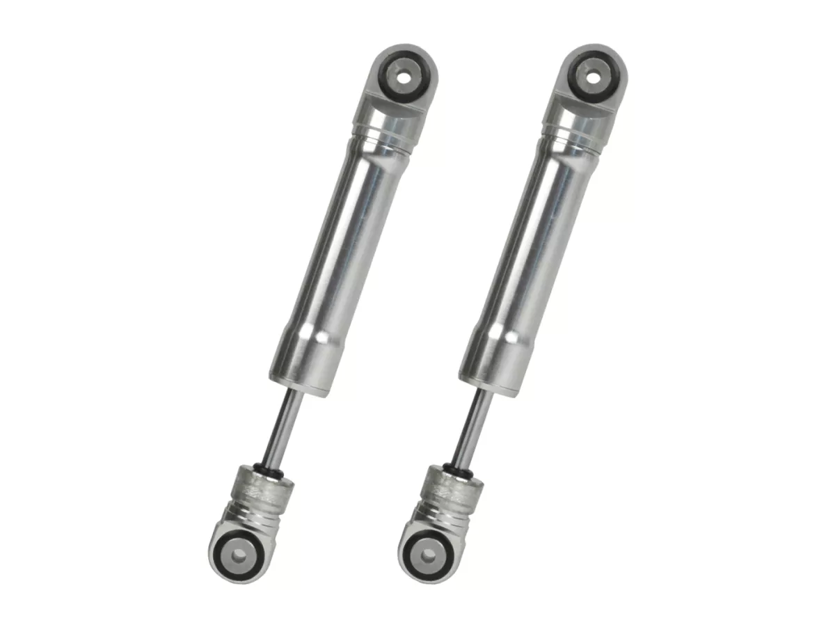 Amortiguador delantero incluido fuelle negro -BGM PRO 6Ts- Lambretta LI, LIS, SX, TV (series 2-3), DL, GP - Plata