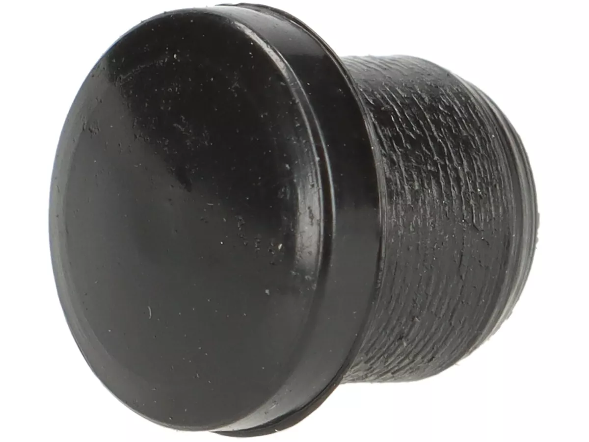 Tappo in gomma / tappo cieco per cerchio -BGM PRO, tubeless, 2.10-10 pollici alluminio- Lambretta LI serie 1-3, LI S, SX, TV serie 2-3