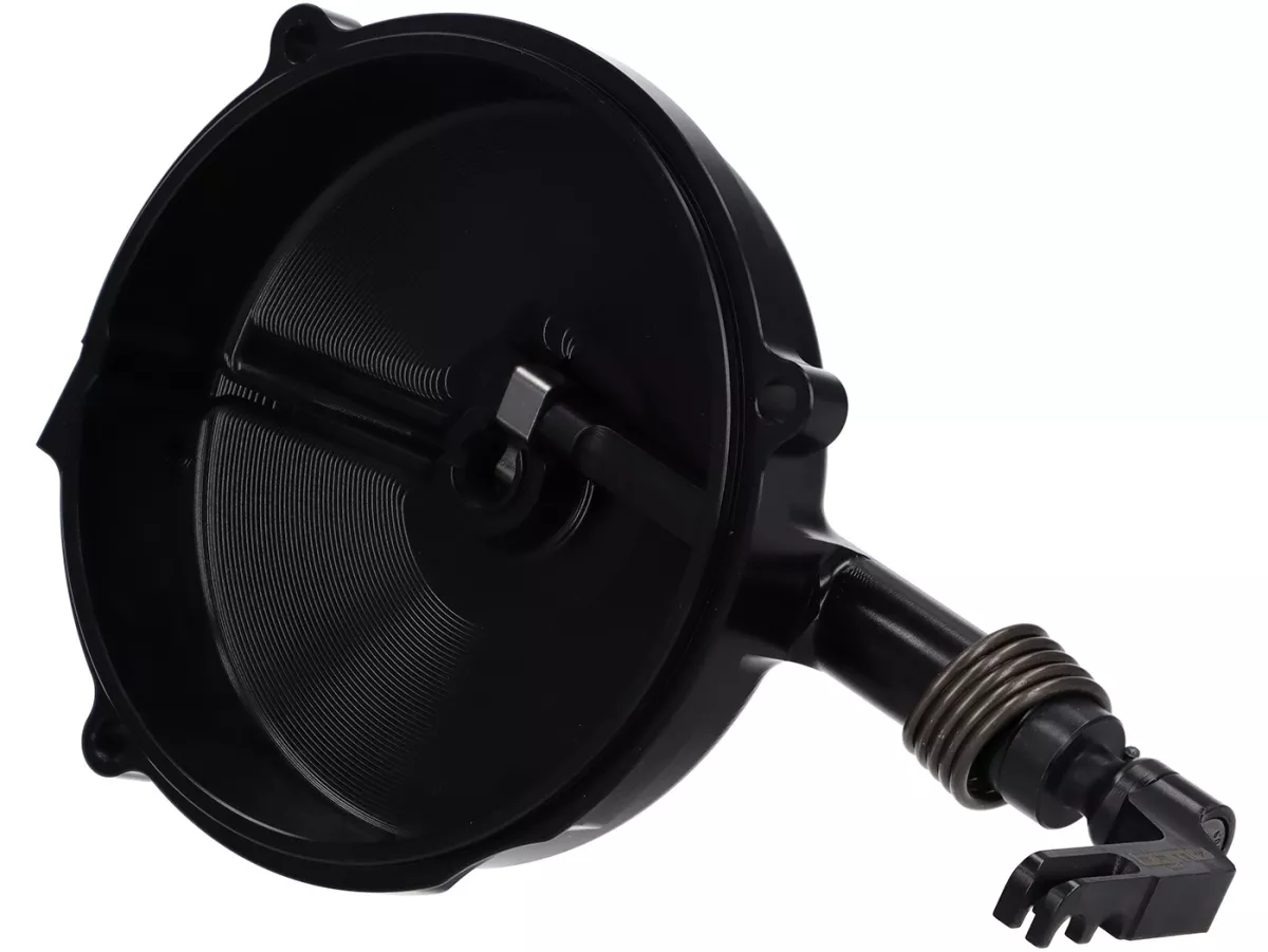 Carter d’embrayage complètement -BGM Pro Superstrong CNC Vespa Largeframe (1958-1962)- conversion en type d'embrayage Vespa PX pour Vespa VBA1T, VBB1T, VNA2T, VNB1T-VNB3T, VGLA1T, VGLB1T, noir