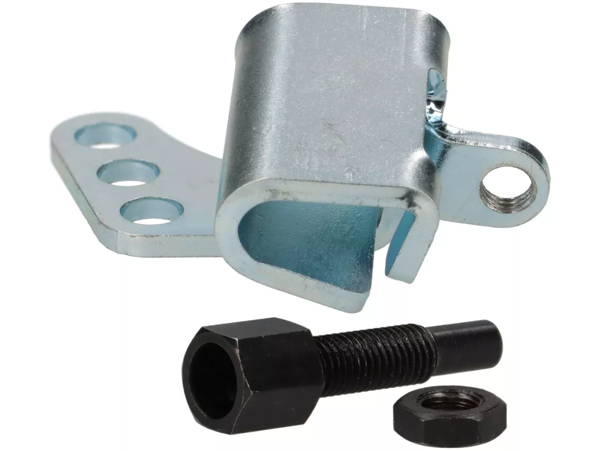 Bracket clutch/rear brake cable at engine -BGM PRO- Vespa V50, PV125, ET3, SS50, SS90, PK50, PK S 50-125, PK XL 50-125, PK50 XL2, PK50 XL2 Elestart, PK125 XL2