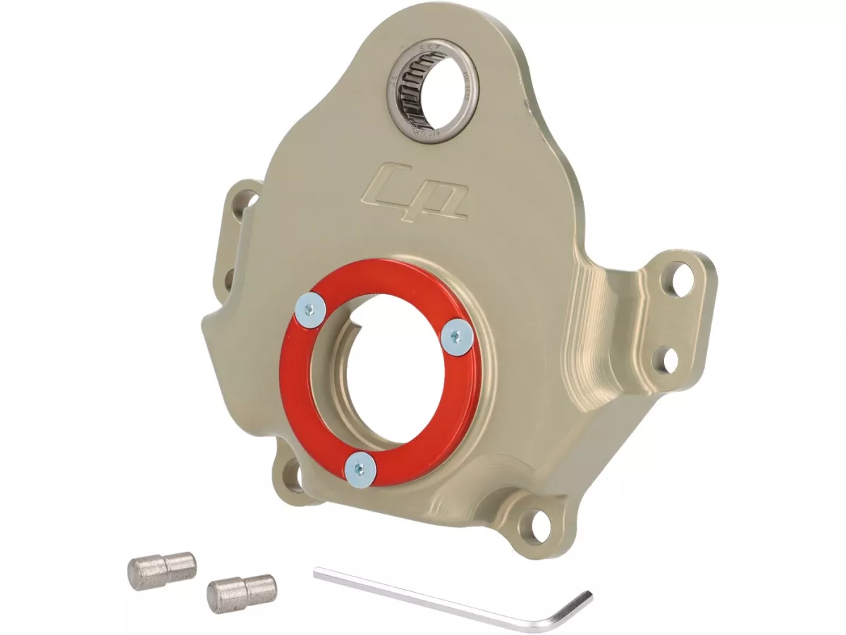 Tapa de caja de cambios reforzada -CASA PERFORMANCE- Lambretta J 50, J100, J125, Lui, Luna, Vega, Cometa - Cajas de cambios de 4 y 5 velocidades