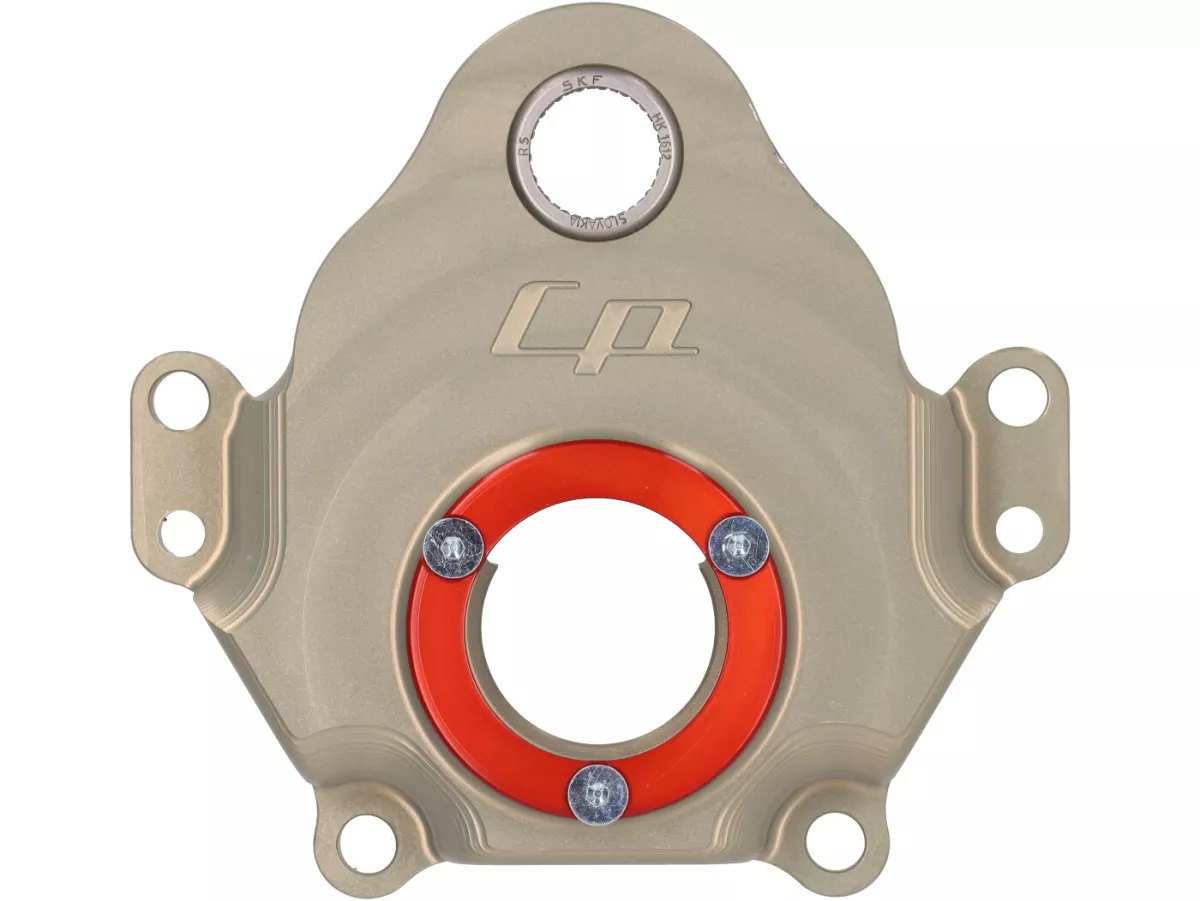 Tapa de caja de cambios reforzada -CASA PERFORMANCE- Lambretta J 50, J100, J125, Lui, Luna, Vega, Cometa - Cajas de cambios de 4 y 5 velocidades