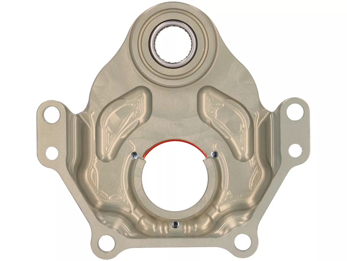Tapa de caja de cambios reforzada -CASA PERFORMANCE- Lambretta J 50, J100, J125, Lui, Luna, Vega, Cometa - Cajas de cambios de 4 y 5 velocidades