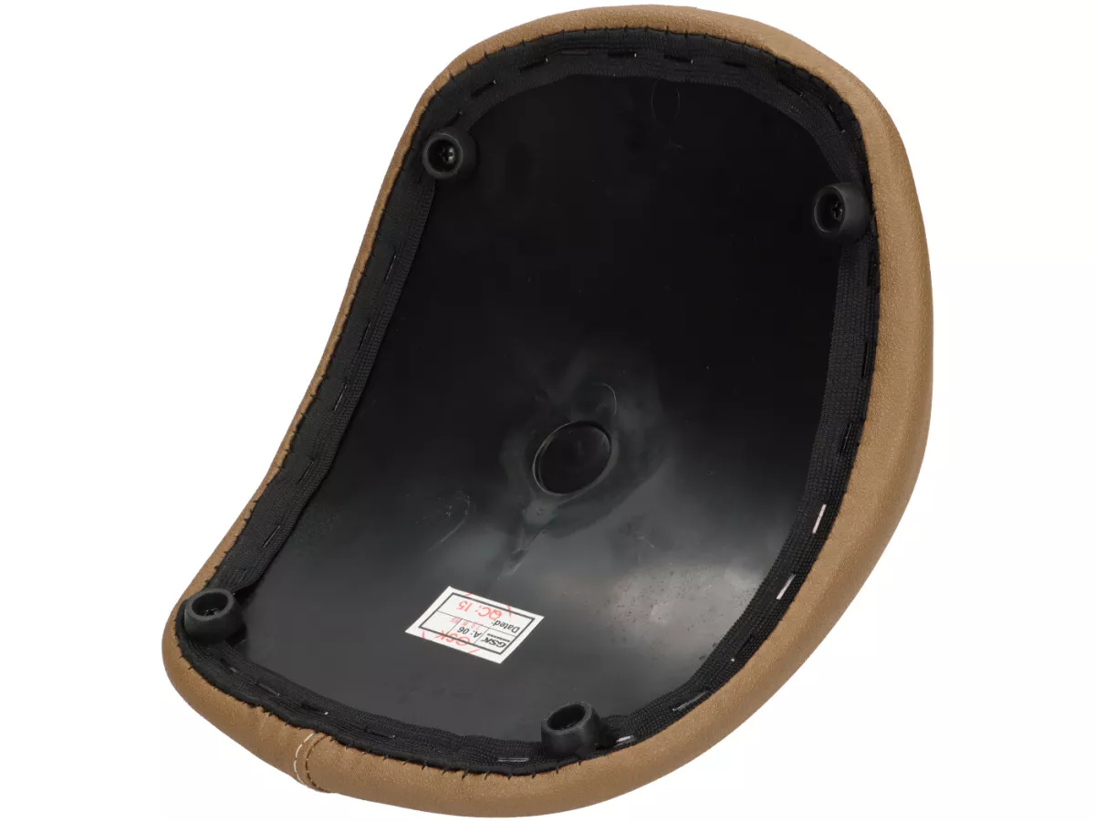 Top case back rest  - PIAGGIO- Vespa- 32l - light brown (Sand 143) - Vespa Primavera 50-150, Vespa Sprint 50-125