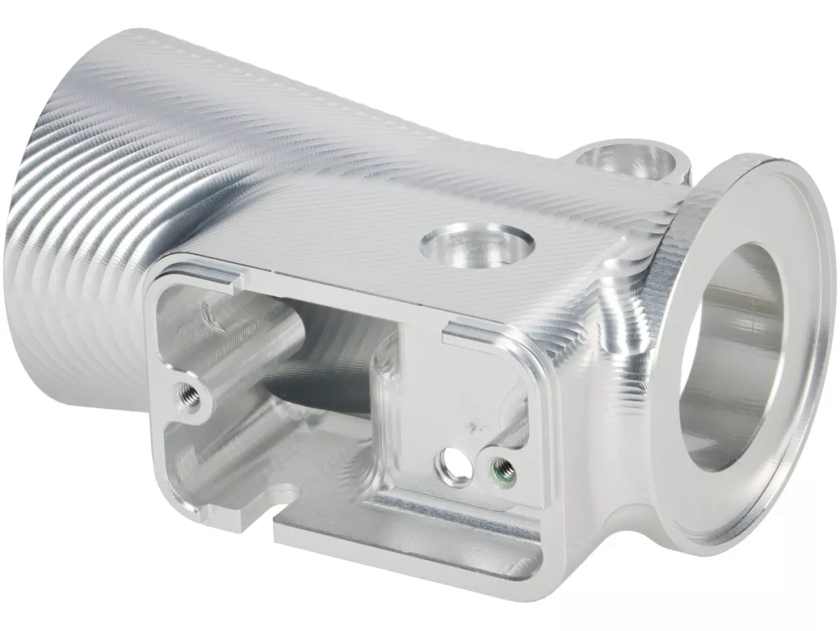 Carcasa de interruptor de luz CNC -CASA PERFORMANCE- para uso con bomba de freno Casa Performance - Lambretta LI (Series 1-2)