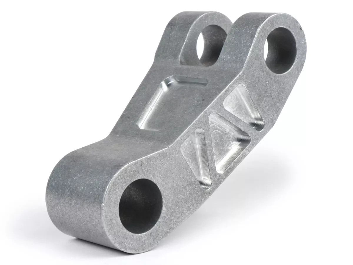 Fork link -CTP CNC +10mm- Vespa PX (since1982), Cosa 125 (VNR1T, VNR2T), Cosa 200 (VSR1T), PK50 (V5X1T), PK50 S (V5X2T), PK80 S (V8X5T), PK125 S (VMX5T), PK50 S Automatik (VA51T), PK80 S Automatik (VA81T), PK125 S Automatik (VAM1T), PK50 XL (V5X1T, V5X3T)