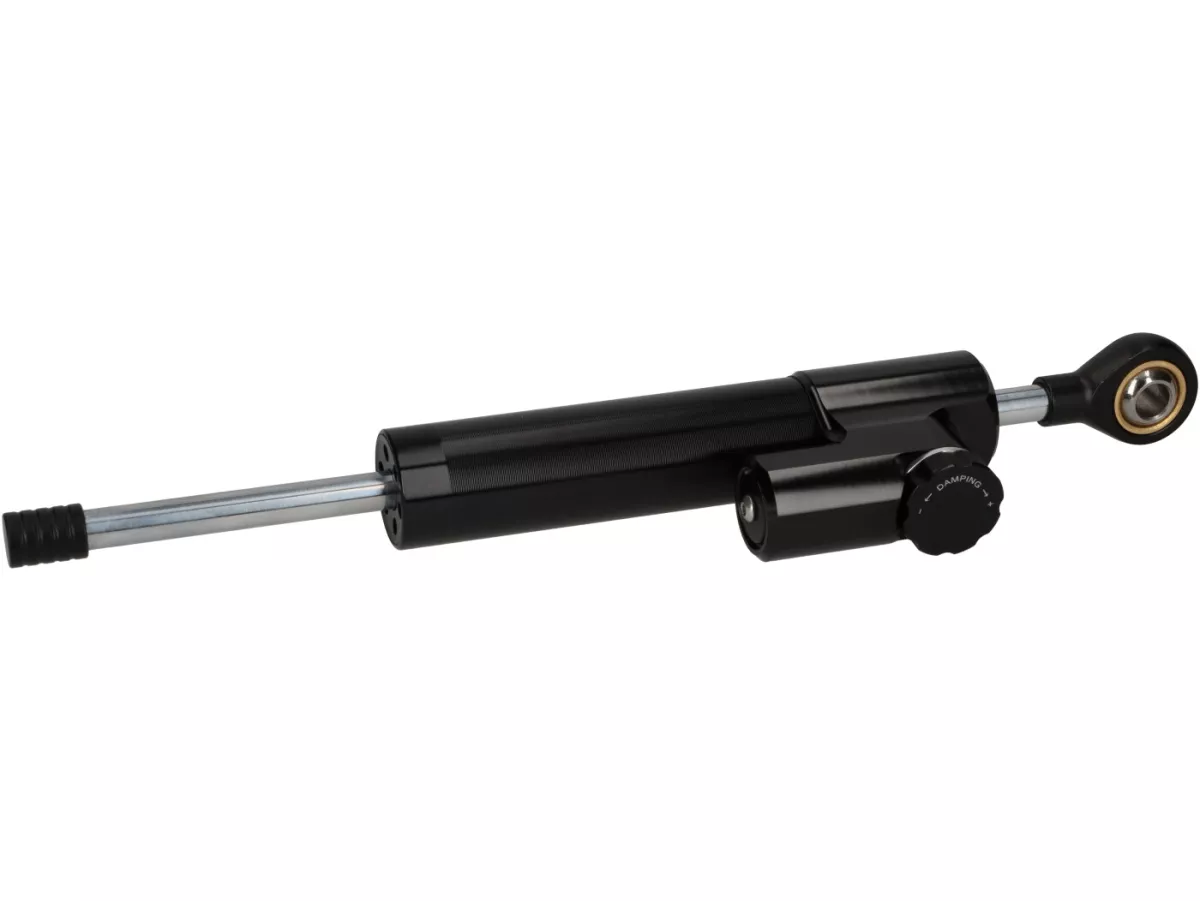 Stuurdemper incl. bevestiging -CTP aluminium- Vespa Largeframe VBA1T (-110487), VBB1T, VBB2T, 150 GL (VGLA1T, VGLB1T)