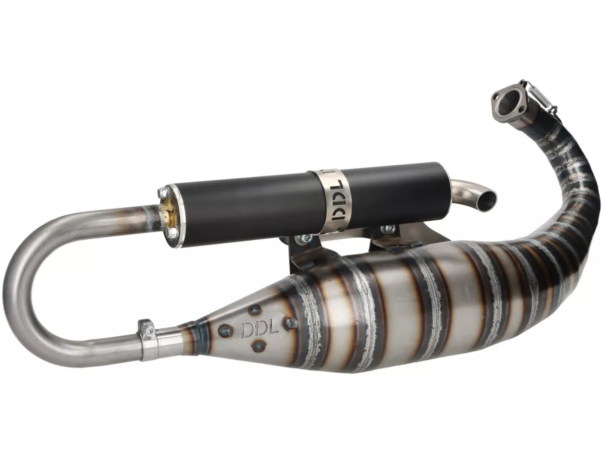 Uitlaat -DDL TUNING 55mm slag- Piaggio 125-180cc AC/LC 2-takt Maxi - Gilera Runner FX/FXR 125-180, Italjet Dragster 125-180