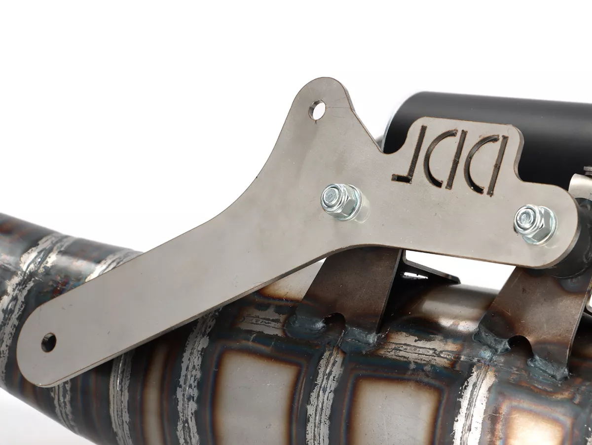 Uitlaat -DDL TUNING 55mm slag- Piaggio 125-180cc AC/LC 2-takt Maxi - Gilera Runner FX/FXR 125-180, Italjet Dragster 125-180