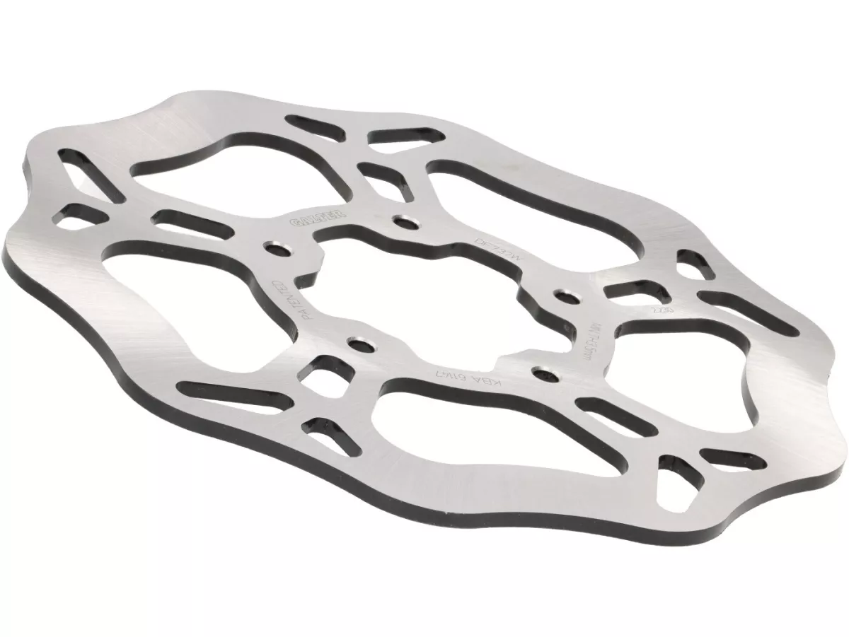 Remschijf -GALFER Wave Ø220/58mm 5o- BENELLI Adiva 125 ccm 2000 (v), Adiva 150 ccm 2000 (v), DERBI Boulevard 125 ccm 2003 (v), Boulevard 150 ccm 2003 (v), Boulevard 200 ccm 2005 (v), GILERA Runner 125 ccm FX (G/H) 1997-1998 (v), Runner SP 125 ccm 1999-