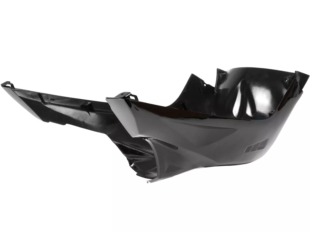 Sottoscocca -DMP- Yamaha Aerox (YQ50/L, 2 tempi, -2013), MBK Nitro (YQ50/L, 2 tempi, -2013) - nero basic