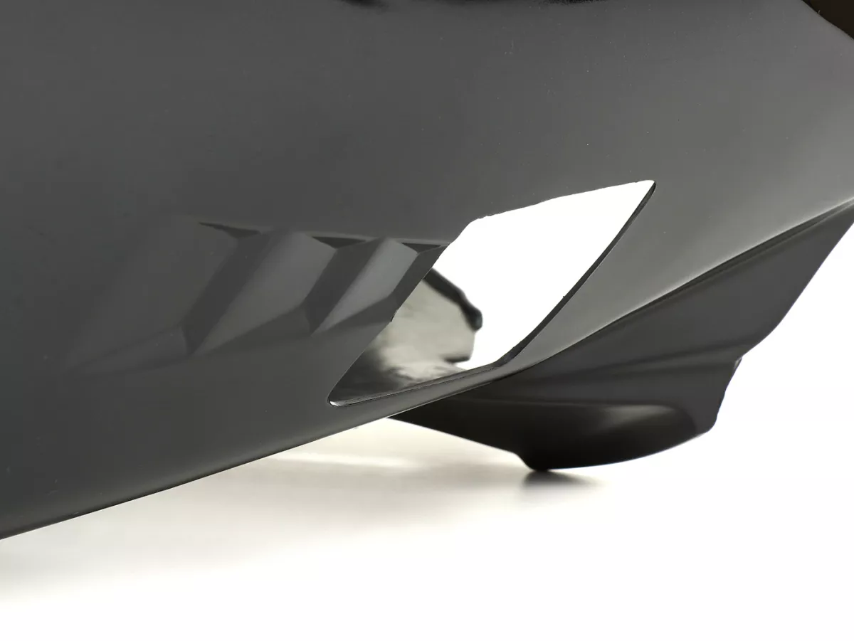 Sottoscocca -DMP- Yamaha Aerox (YQ50/L, 2 tempi, -2013), MBK Nitro (YQ50/L, 2 tempi, -2013) - nero basic