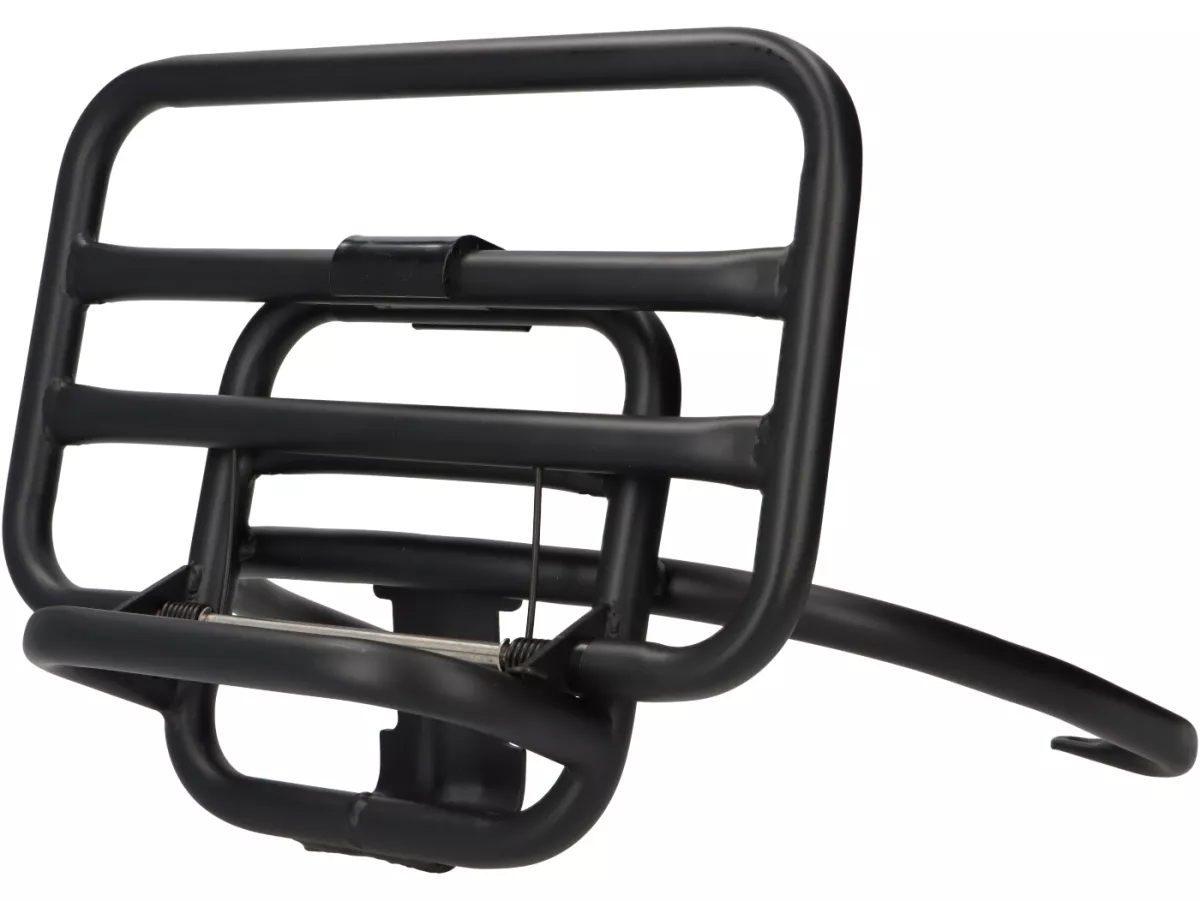 Porte bagages arrière rabattable -DMP- Vespa GT, GTL, GTV, GTS, GTS Super, GT60 - 125-200-250-300cc - noir mat