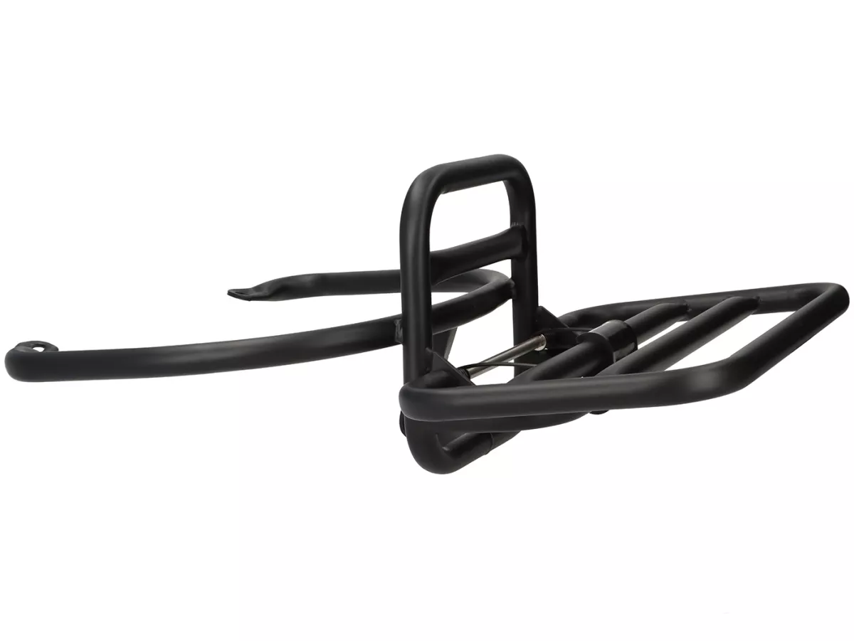 Porte bagages arrière rabattable -DMP- Vespa GT, GTL, GTV, GTS, GTS Super, GT60 - 125-200-250-300cc - noir mat