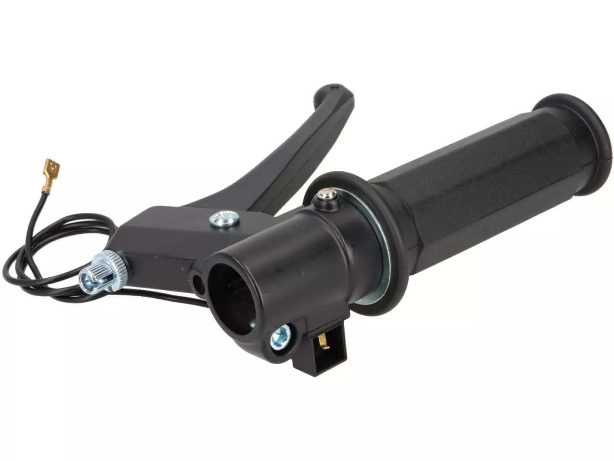 Gashandtag -DMP- höger PIAGGIO CIAO PX, SI, Bravo, Superbravo 50- inkl. handtag, bromshandtag