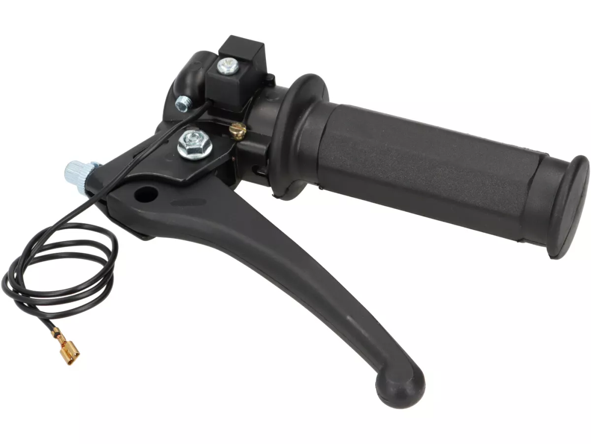 Gashandtag -DMP- höger PIAGGIO CIAO PX, SI, Bravo, Superbravo 50- inkl. handtag, bromshandtag