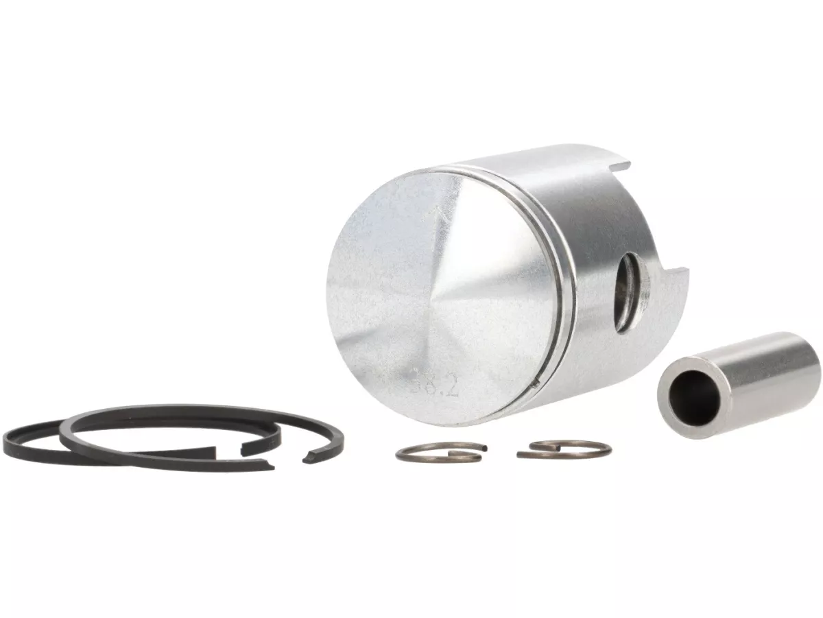Piston -DMP- Piaggio Ciao, Bravo, Boxer, Si (pin piston Ø = 12mm) - 38.2mm