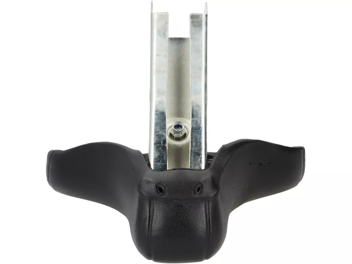 Saddle -DMP- Piaggio Ciao - square seat post - black
