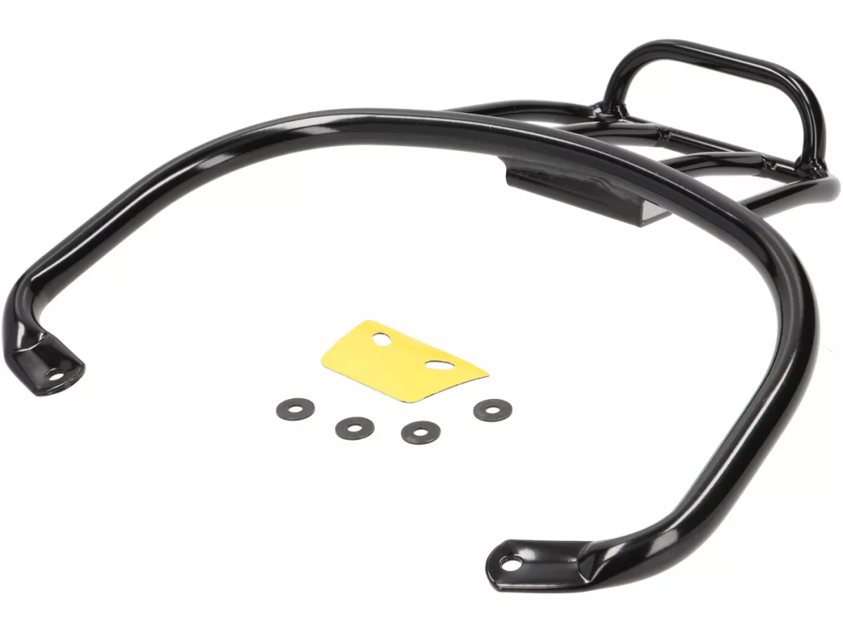 Portapacchi posteriore Sport -DMP- Vespa GT, GTL, GTV, GTS, GTS Super, GT60 - 125-310 - nero lucido