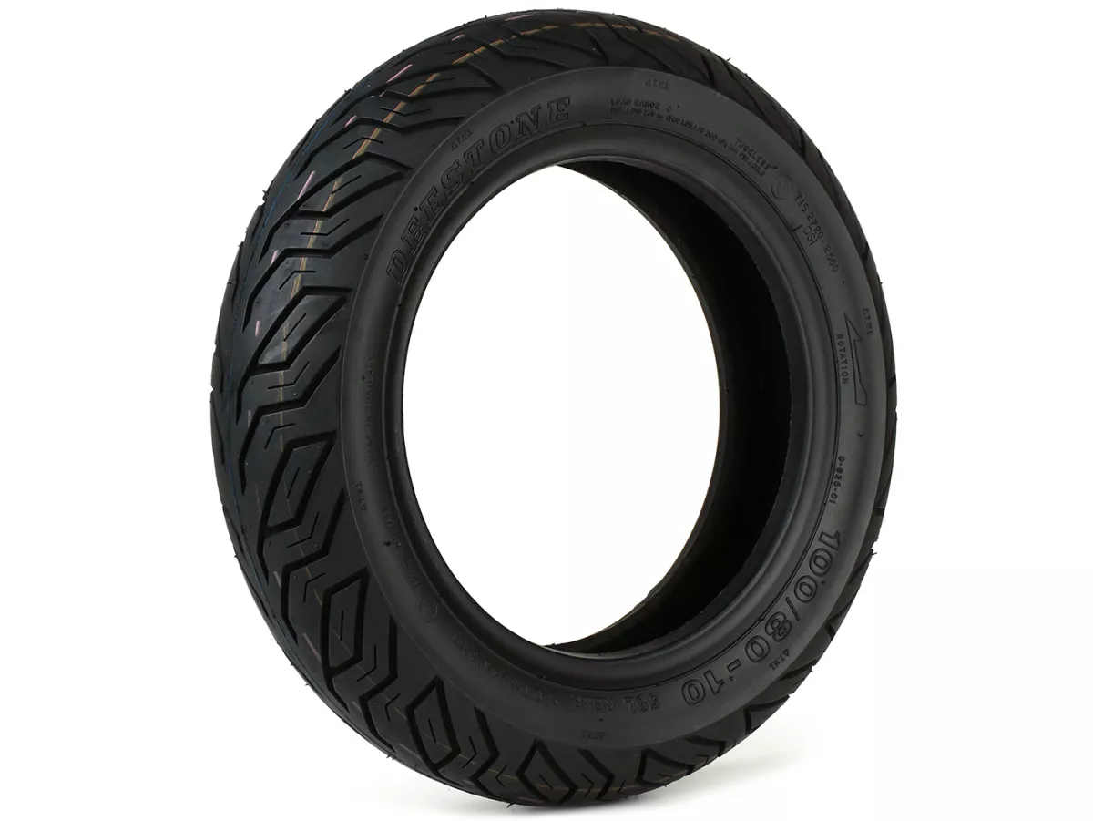 Neumáticos -DEESTONE- D825 - 100/80 - 10 pulgadas TL 58L