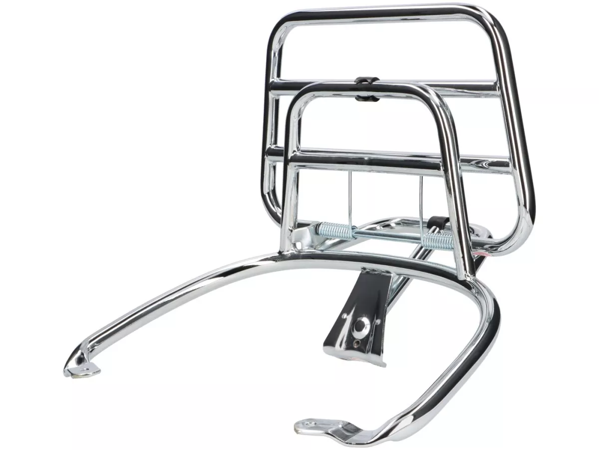 Opklapbaar bagagerek achter -PIAGGIO- Vespa Sprint, Primavera, Sprint Elettrica, Primavera Elettrica - chroom