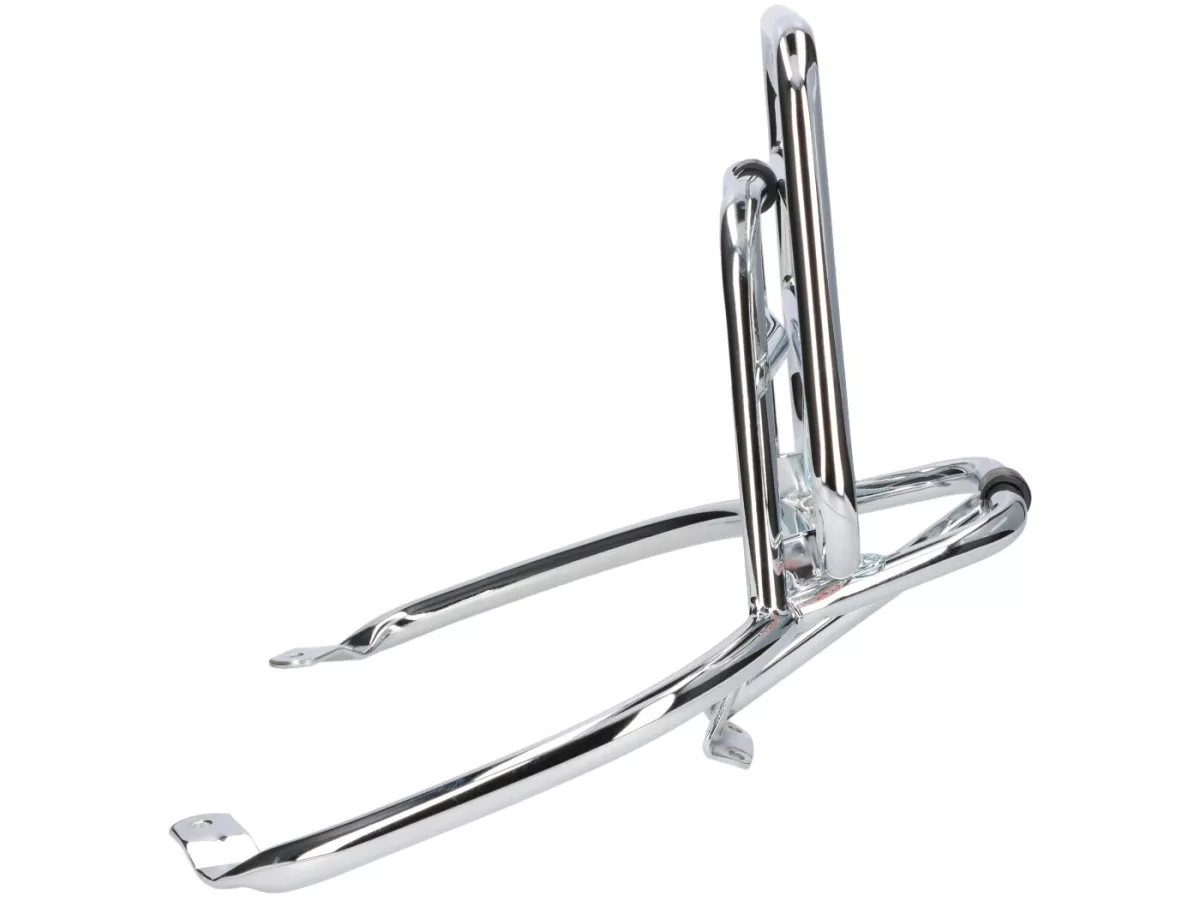 Opklapbaar bagagerek achter -PIAGGIO- Vespa Sprint, Primavera, Sprint Elettrica, Primavera Elettrica - chroom