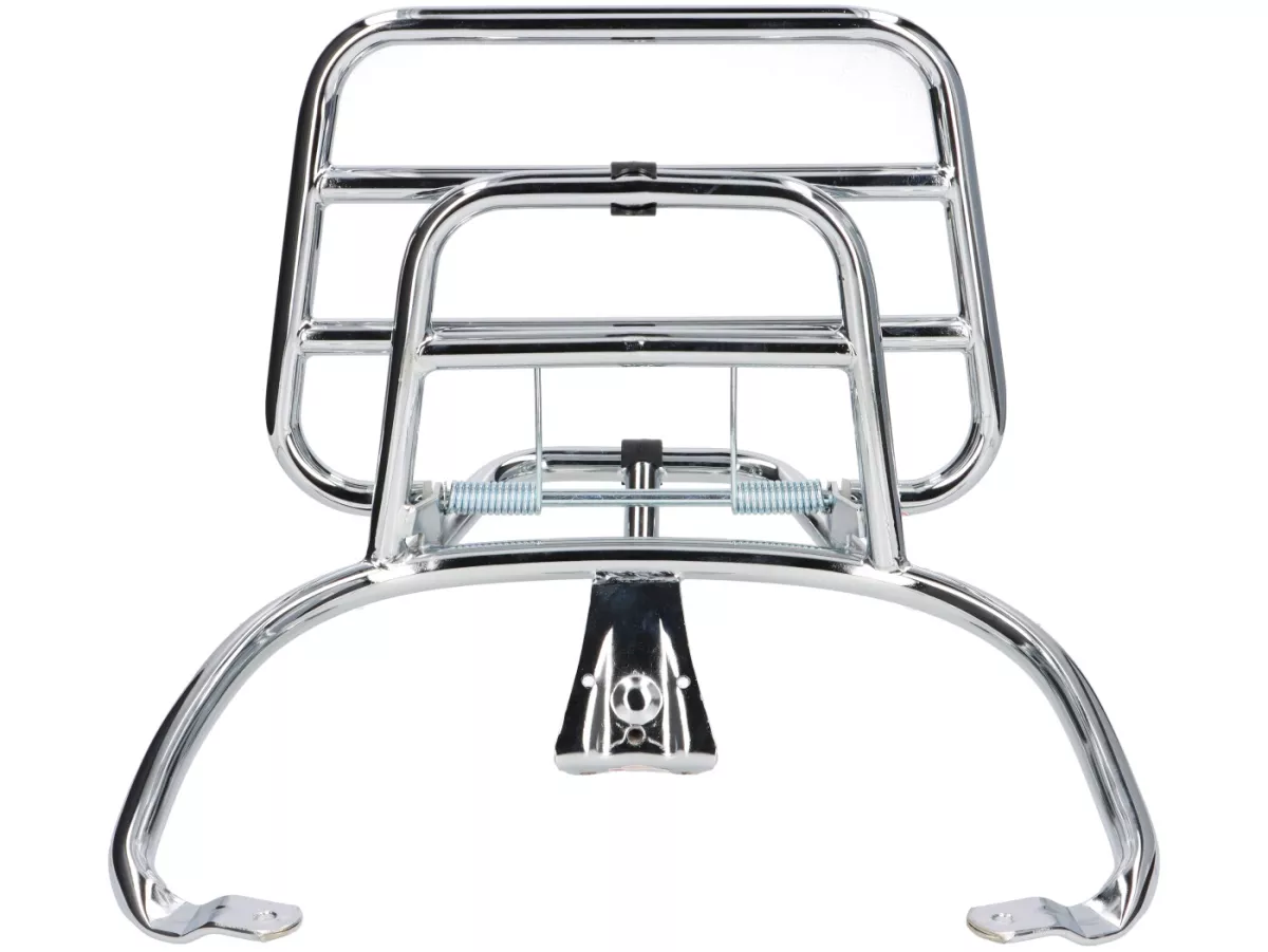 Opklapbaar bagagerek achter -PIAGGIO- Vespa Sprint, Primavera, Sprint Elettrica, Primavera Elettrica - chroom